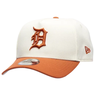 New Era Detroit Tigers  Tigers 940 A Frame Rust Cap In Orange/chrome