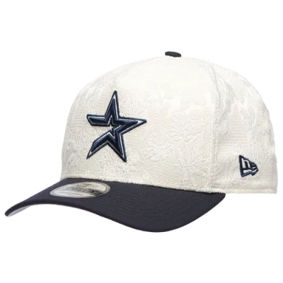 New Era Houston Astros  Astros 940af Botanical Cap In White/navy