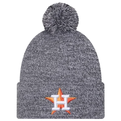 New Era Houston Astros  Astros Marl Pom Knit In Navy