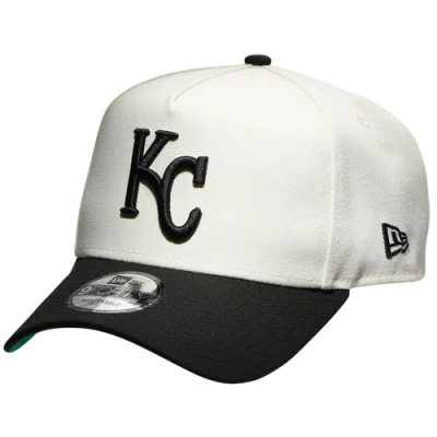 New Era Kansas City Royals  Royals 9forty A-frame Cap In Black/white