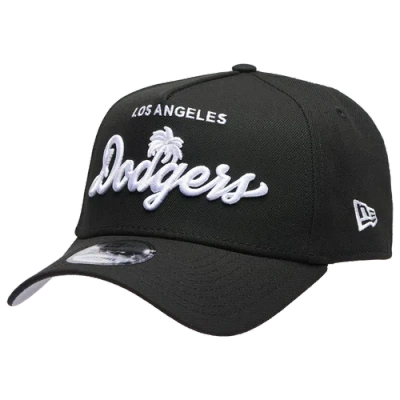 New Era Los Angeles Dodgers  Dodgers 940 A Frame Local Play Cap In Black/black