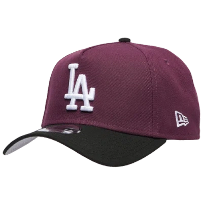 New Era Los Angeles Dodgers  Dodgers 9forty A-frame Cap In Plum/black