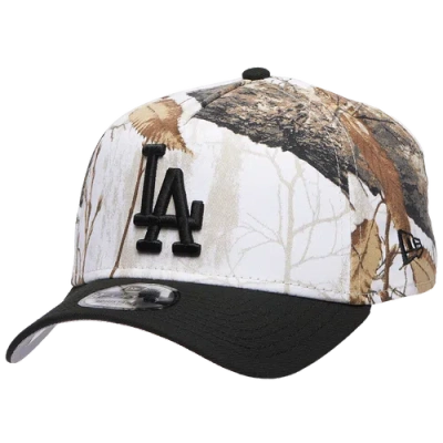New Era Los Angeles Dodgers  Dodgers 9forty A-frame Snow Realtree Cap In Multi/black