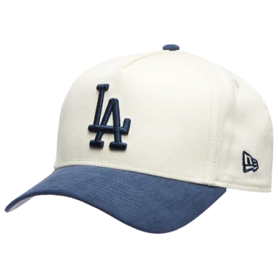 New Era Los Angeles Dodgers  Dodgers 9forty A-frame Suede Cap In Navy/white