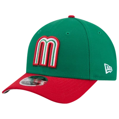 New Era Mexico 940mc World Baseball Classic '26 Cap In Green/red