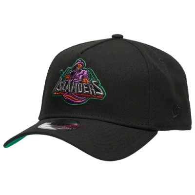 New Era New York Islanders  Islanders 940af Neon Pop Cap In Black