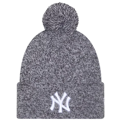 New Era New York Yankees  Yamkees Marl Pom Knit In Navy