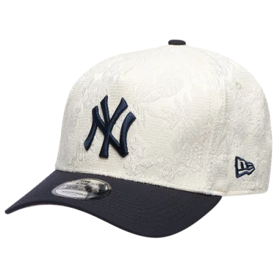 New Era New York Yankees  Yankees 940af Botanical Cap In White/navy