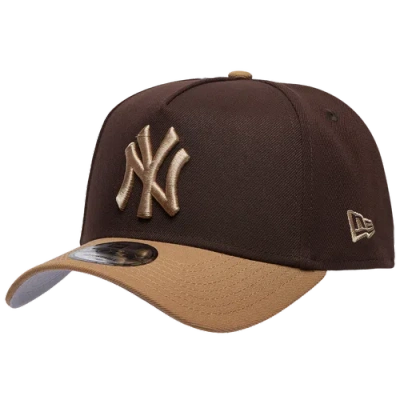 New Era New York Yankees  Yankees 940af Cap In Brown/tan