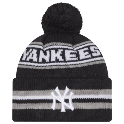 New Era New York Yankees  Yankees Striped Classic Pomknit In Navy/white