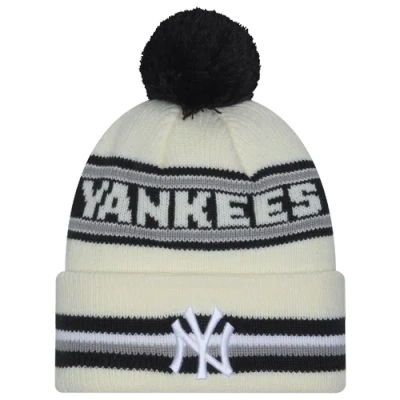 New Era New York Yankees  Yankees Striped Classic Pomknit In White/navy