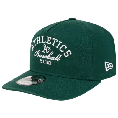 New Era Oakland Athletics  Athletics 19twenty Stacked Cap In Green