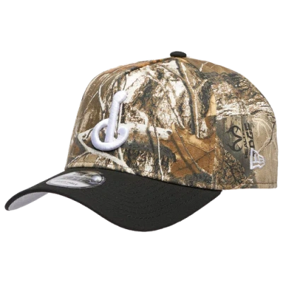 New Era Philadelphia Phillies  Phillies 940 A-frame Realtree Cap In Camo/black
