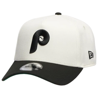 New Era Philadelphia Phillies  Phillies 9forty A-frame Cap In Black/white