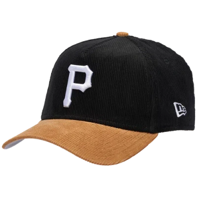 New Era Pittsburgh Pirates  Pirates 940af Cord Cap In Tan/black
