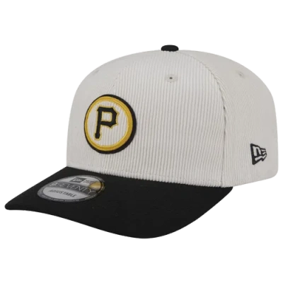 New Era Pittsburgh Pirates  Pirates 9seventy Cord Loyal Cap In White/black