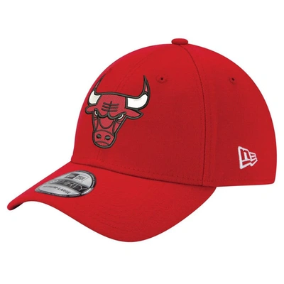 New Era Red Chicago Bulls Official Team Color 39thirty Flex Hat