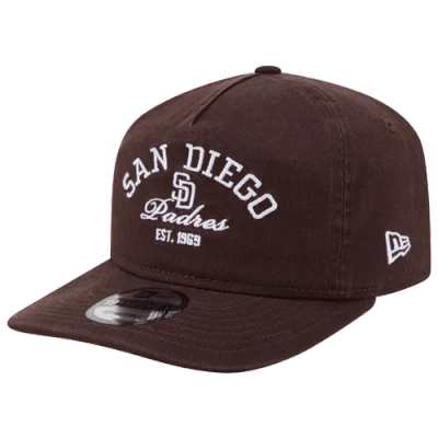 New Era San Diego Padres  Padres 19twenty Stacked Cap In Brown