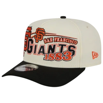 New Era San Francisco Giants  Giants 9fifty A-frame Classic Cap In White/black