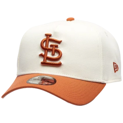New Era St. Louis Cardinals  Cardinals 940 A Frame Cap In White/orange