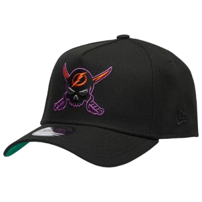 New Era Tampa Bay Lightning  Lightning 940af Neon Pop Cap In Black