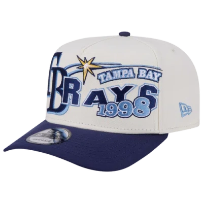 New Era Tampa Bay Rays  Rays 9fifty A-frame Classic Cap In Navy/white