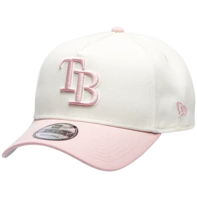 New Era Tampa Bay Rays  Rays 9forty A-frame Cap In Chrome/walnut