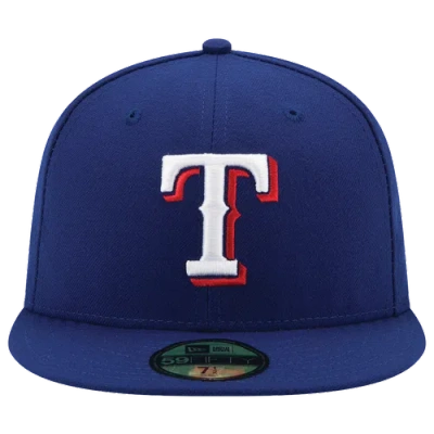 New Era Texas Rangers  Rangers 59fifty Authentic Cap In Royal