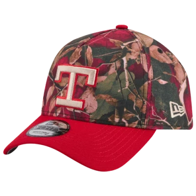 New Era Texas Rangers  Rangers 9forty A-frame Leaves Cap In Multi/blue