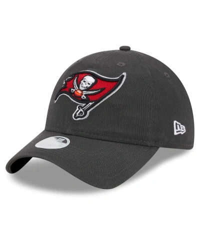 New Era Youth Pewter Tampa Bay Buccaneers Main Core Classic 2.0 9twenty Adjustable Hat