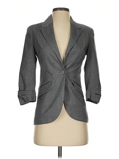 Pre-owned New Look Blazer Jacket In Gray
