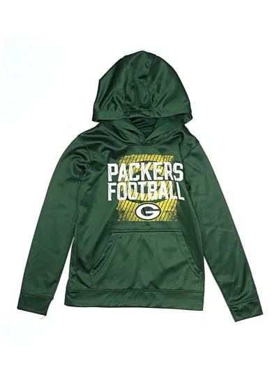 Pre-owned Nfl Kids' Pullover Hoodie In Green