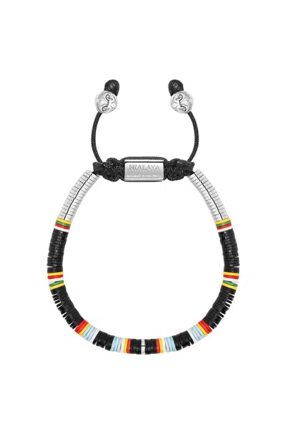 Nialaya Chakra Disc Bracelet In Multi