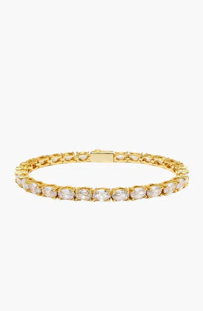 Nialaya Oval Tennis Bracelet In Multi