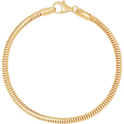 Nialaya Round Chain Bracelet In Gold