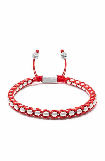 Nialaya String Box Chain Bracelet In Multi