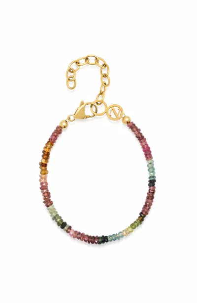 Nialaya Tourmaline Bracelet In Multi