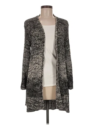 Pre-owned Nic + Zoe Cardigan Sweater In Gray