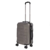 Nicci 20" Carry-on Luggage Deco Collection In Grey