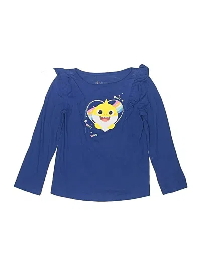 Pre-owned Nickelodeon Kids' Long Sleeve T-shirt In Blue
