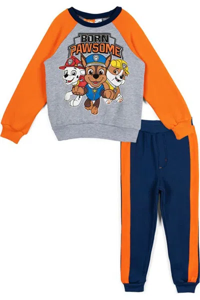Nickelodeon Kids'  Paw Patrol 2-piece Fleece Sweatshirt And Pants Set In Multi