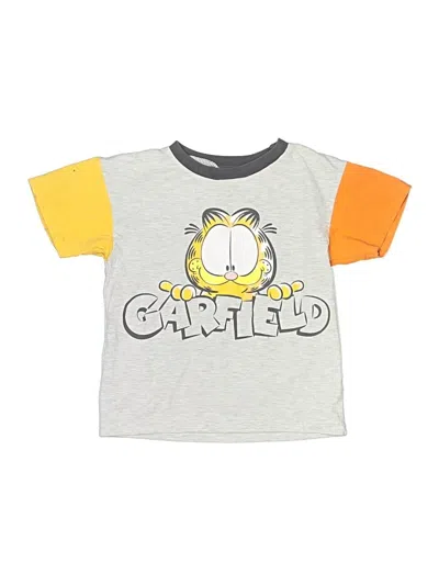 Pre-owned Nickelodeon Kids' Short Sleeve Top Gray Tops