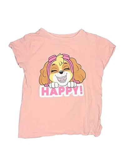 Pre-owned Nickelodeon Kids' Short Sleeve T-shirt In Pink