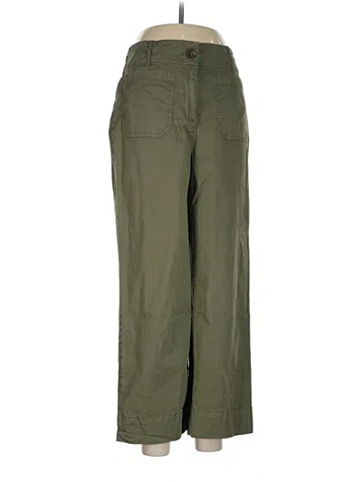 Pre-owned Nicole Miller Casual Pants In Green