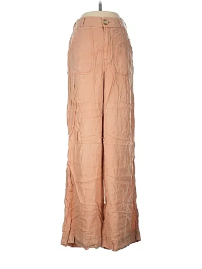 Pre-owned Nicole Miller Casual Pants In Tan