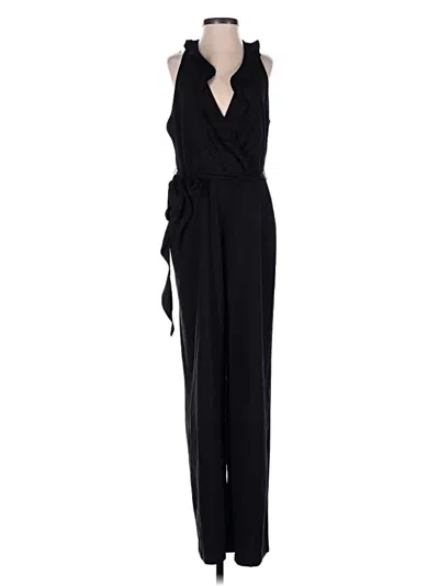 Pre-owned Nicole Miller Jumpsuit In Black