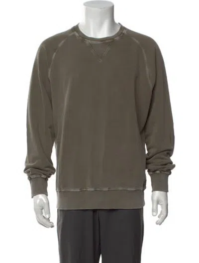 Pre-owned Nigel Cabourn Crew Neck Long Sleeve Sweatshirt In Green