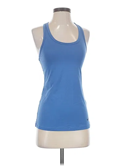 Pre-owned Nike Active Tank Top In Blue