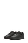 Nike Kids' Air Force 1 Low Easyon Sneaker In Black/ Black/ Black