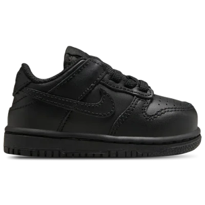 Nike Air Force One Crib In Black/black/black